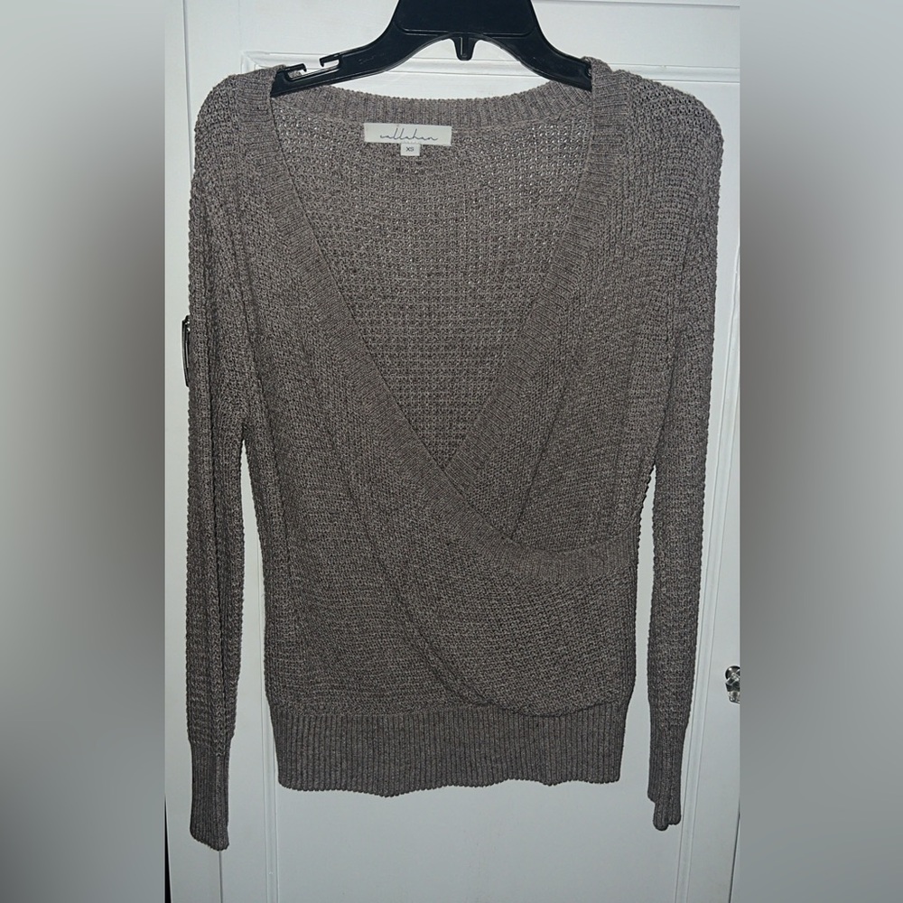 Callahan Textured Gray Sweater
